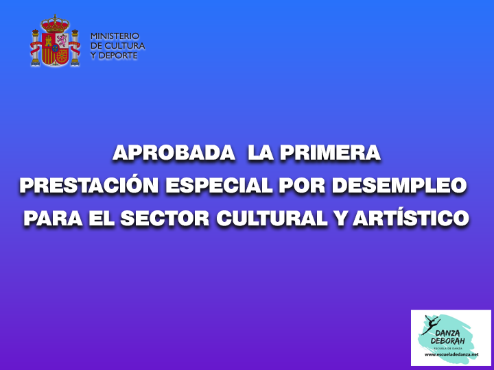 Aprobada primera prestación especial por desempleo para el sector cultural y artístico